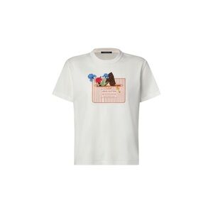 Louis Vuitton  Neverfull Print White Graphic Tee